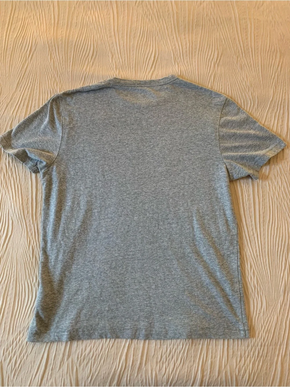 J. Crew Blue/Seafoam Green Lightweight Linen Blend Short Sleeve T-Shirt, size M